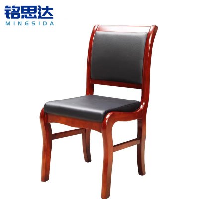 铭思达会议椅木质把