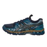 亚瑟士(ASICS)亚瑟士男士跑鞋Gel-Kayano20复古蓝绿拼色专业缓震