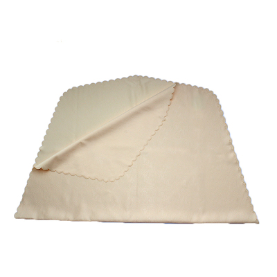 紫燕沙 大桌布 1330×1440mm 高档压花祥云布 浅黄色 四边压花 个