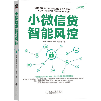 正版新书]小微信贷智能风控胡勇 等 著9787111755593
