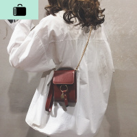 森系复古竖款链条斜挎包包女2020新款潮ins网红学生百搭质感小包NEW LAKE女斜挎包
