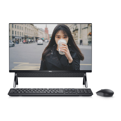 戴尔(DELL)灵越5400一体机IPS微边框大屏11代处理器CPU办公商用家用网课前台电脑23.8英寸11代处理器G7505核显16G512G固态黑色定制