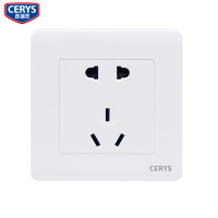 西瑞思 暗装插座五孔86*86mm/个