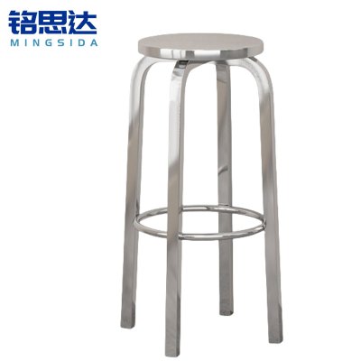 铭思达吧台椅不锈钢把