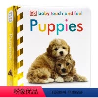 [正版]DK出品 宝宝小狗触摸书 Baby Touch and Feel Puppies 英文原版绘本幼儿英语启蒙触摸