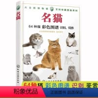 大自然博物馆·百科珍藏图鉴系列--名猫 [正版] 名猫 64种名猫 名猫图片 宠物猫饲养 猫品种鉴赏 世界名猫图鉴百科养