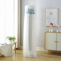 北欧风空调罩圆形开机不取防尘罩立式圆柱柜机客厅格力空调罩吊坠