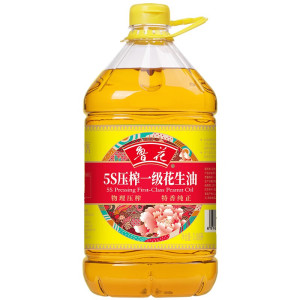 鲁花 香味家族5S压榨一级花生油/3.08L