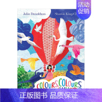 [正版]Sharon King-ChaiColours, Colours Everywhere,立体翻翻书色彩无处不