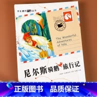 [彩图注音版]尼尔斯骑鹅旅行记 [正版]森林报昆虫记原著彩图注音版一年级二年级阅读课外书必读小学生课外阅读书籍6-9-1