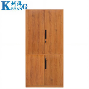 珂洋 文件柜 通双节(黄木纹) 台