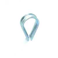 伟鹏双兴 镀锌鸡心环钢丝绳保护套 M12 个