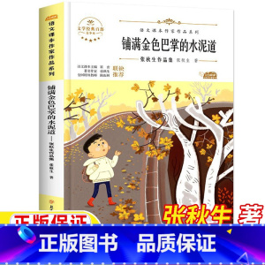 铺满金色巴掌的小泥道 [正版]铺满金色巴掌的水泥道张秋生著三年级上册北方妇女儿童出版社非注音版精美插图插画老师语文同步阅