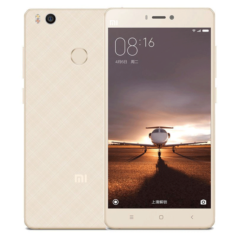 小米手机4S 高配 移动4G 3GB内存 64GB 金色 3G+64G内存骁龙808处理器指纹识别5英寸小屏