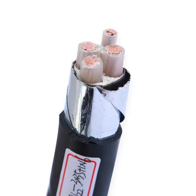 铜芯电缆 ZC-YJV22 3*25+1*16 米