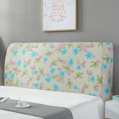 床头罩套床头套软包防尘罩靠背罩子保护套1.8米弹力布1.5床北欧风 蕙质兰心 2.2米(适合2.1-2.4米床头使用)