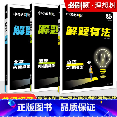 专项突破⭐⭐关键模型[数学+物理+化学]3本 初中通用 [正版]2024新版中考合订本九年级下册上册语文数学英语物理化学