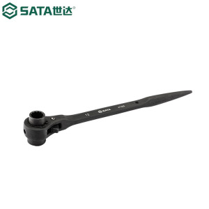 世达(SATA)工具 双口尖尾棘轮扳手 17MM 47308