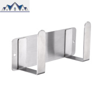 锅盖架子免打孔家用厨房壁挂式置物架304不锈钢放砧板菜板收纳架 三维工匠