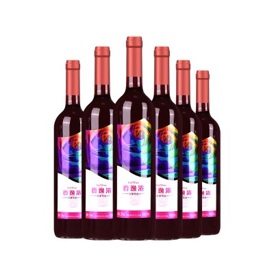 中粮长城香逸浓甜红葡萄酒750ml*6瓶整箱红甜型女士红酒