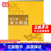 [正版] 书籍历代碑帖放大系列1:曹全碑放大精选