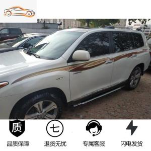 [补贴10%]适用于09-18款丰田汉兰达车贴装饰车身彩条改装贴纸腰线拉花彩贴汽车车贴