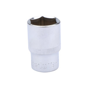 长鹿 1/2”碳钢镜面六角套筒 19mm