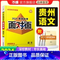 语州省 [正版]2024贵州语文面对面中考一二三轮总复习资料全套七八九年级初三语文模拟题训练历年中考真题卷辅导书练