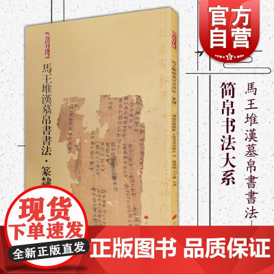 马王堆汉墓帛书书法 篆隶 简帛书法大系 隶书篆书行草毛笔软笔书法字帖初学者临摹练字学习 出土文物古文考古 上海书画出版社
