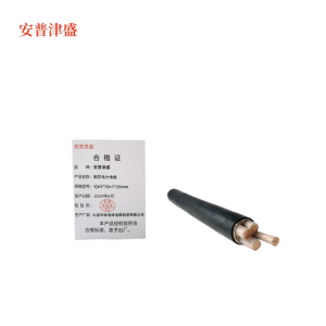安普津盛 铜芯电力电缆YJV3*70+1*35mm 0.6/1kv 米