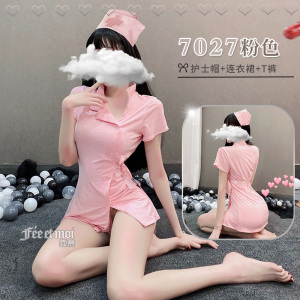 霏慕情趣内衣女角色扮演性感短裙女短袖制服大码套装女式情趣睡衣女士衣服成人用品7027
