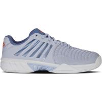 K-SWISS男子专业全场地网球鞋轻便透气运动鞋蓝白色