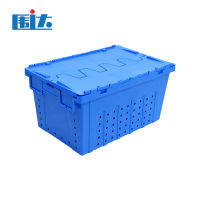 围达 圆眼带盖周转箱 600*400*320mm 个