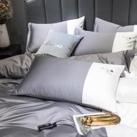 美帮汇60支贡缎长绒棉四件套欧式全棉全棉床单被套1.8m床笠床上用品