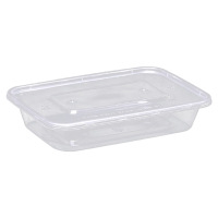 优彩嘉 一次性餐盒 方盒透明 500ML*300套 CH-09 箱