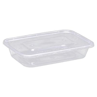 优彩嘉 一次性餐盒 方盒透明 500ML*300套 CH-09 箱