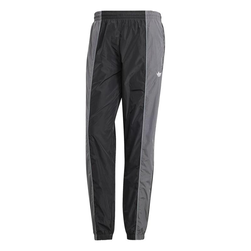 Adidas男款运动裤长裤黑色灰色拼接弹力透气跑步训练服