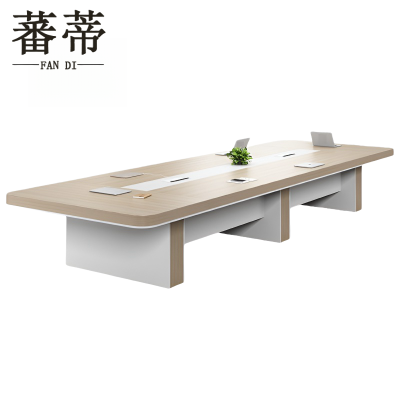 蕃蒂会议桌3.6*1.5*0.75m张