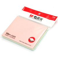 晨光(M&G)3X4多彩自粘便条纸100(经典办公)YS-11