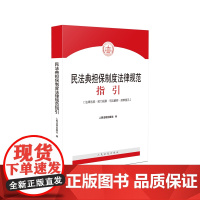 正版 民法典担保制度法律规范指引 人民法院出版社 行政法规、司法解释、司法政策、指导案例、部门规章等
