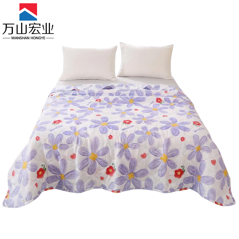 万山宏业 夏凉被空调被礼盒装1.8*2m XLB02/条