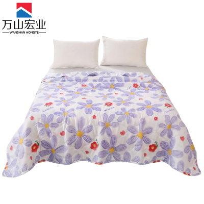 万山宏业 夏凉被空调被礼盒装1.8*2m XLB02/条