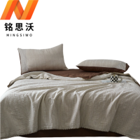 铭思沃夏凉被 150*200cm条 夏野咖