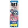Oral-B 天鵝絨黑茶護齦牙刷3支超一值裝