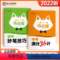 划算套装[中考满分36计+初中妙笔技巧] 初中通用 [正版]2023作文喵初中妙笔技巧作文与考试初中版2022年全国作文