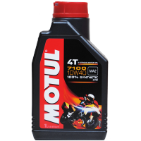 摩特(Motul)7100 4T 摩托车机油 全合成机油 10W40 1L