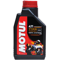 摩特(Motul)7100 4T 摩托车机油 全合成机油 10W40 1L