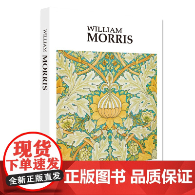 精装繁体中文版 William Morris 威廉·莫里斯画集 艺术美术世界名画画册作品集 莫里斯手绘插画素描手稿彩铅插