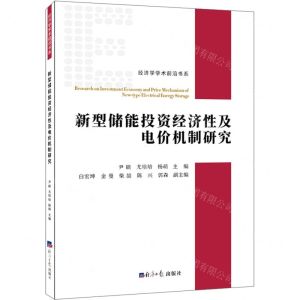 [N]新型储能投资经济性及电价机制研究/经济学学术前沿书系-9787519611569