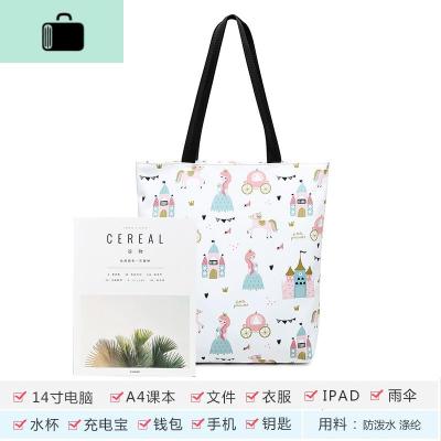 包包2020新款ins风单肩帆布包大容量日系学生公主少女防水布袋包NEW LAKE女士单肩包